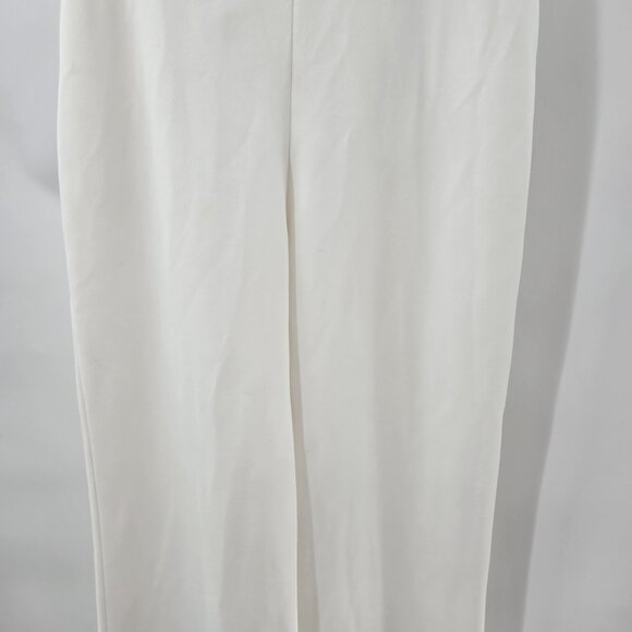 Windsor White Elastic Pull On Back Tie Trousers Size XS - Picture 5 of 13